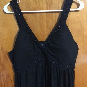 Wide strap summer dress
